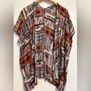 Maude Open Front Tunic Kimono‎ One Size